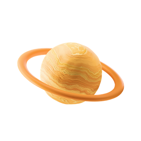 Saturne  3D Icon