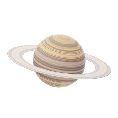 Saturne  3D Icon