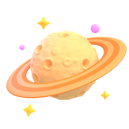Saturne  3D Icon