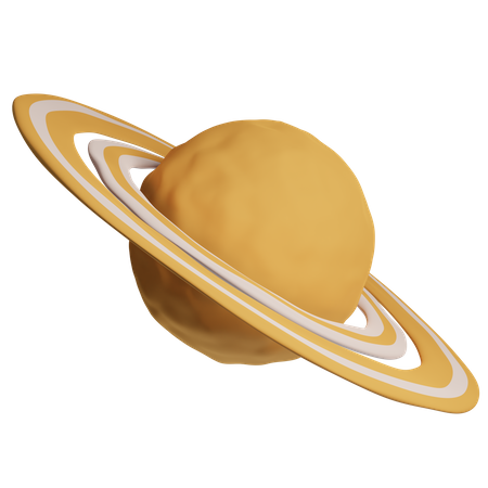 Saturne  3D Illustration