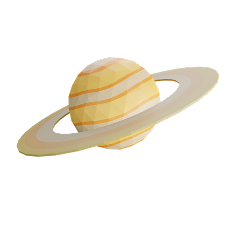 Saturne  3D Illustration