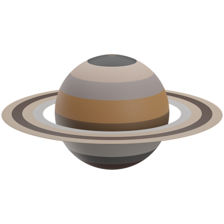 Saturne  3D Illustration