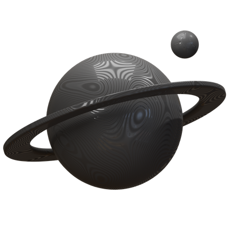 Saturne  3D Illustration