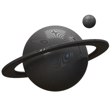 Saturne  3D Illustration