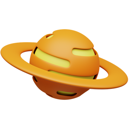 Saturne  3D Icon