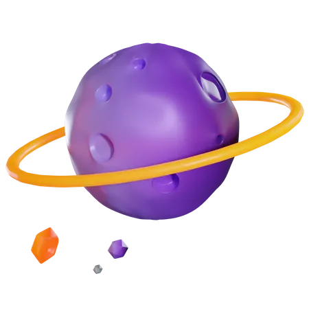 Saturne  3D Icon