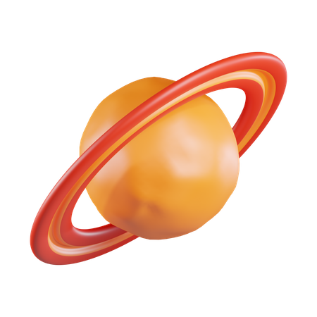 Saturne  3D Icon