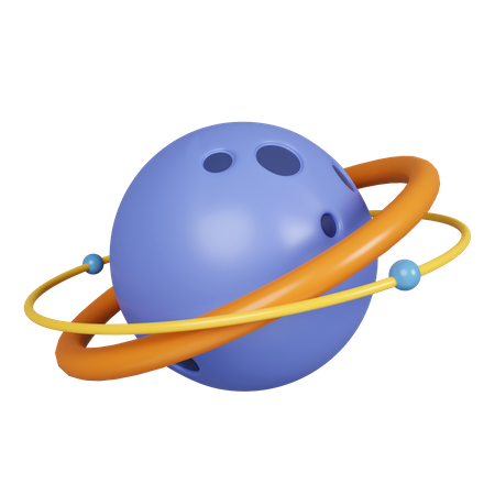 Saturne  3D Icon