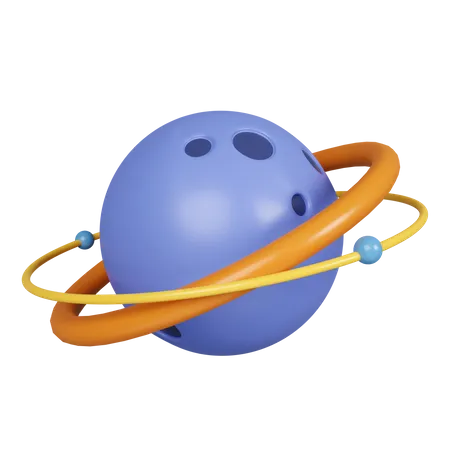 Saturne  3D Icon