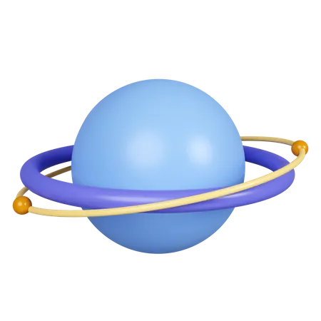 Saturne  3D Icon