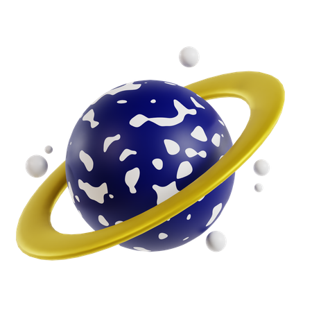 Saturne  3D Icon