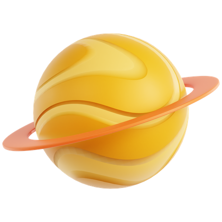 Saturne  3D Icon