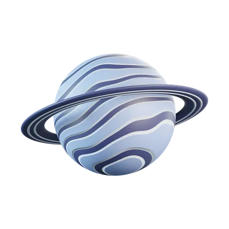 Saturne  3D Icon