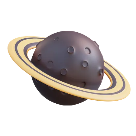 Saturne  3D Icon