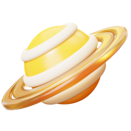 Saturno  3D Icon