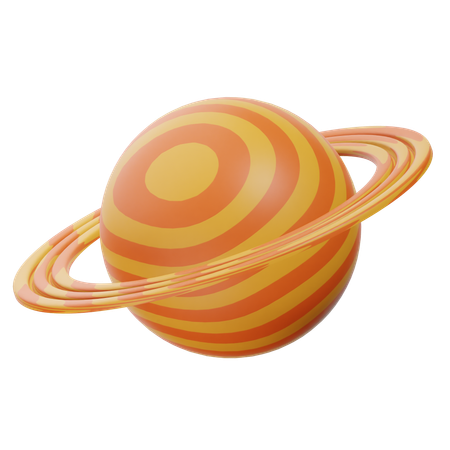 Saturno  3D Icon