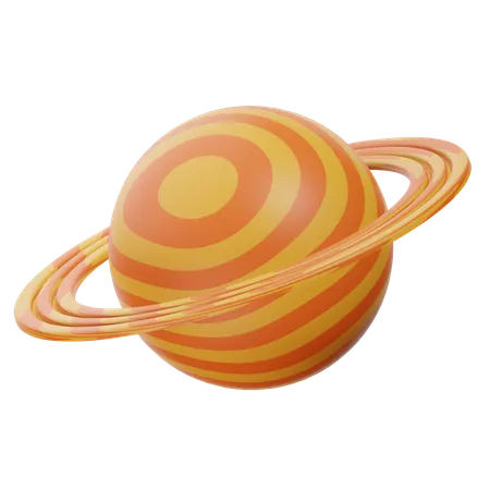 Saturno  3D Icon