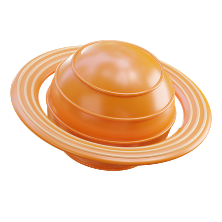 Saturno  3D Icon