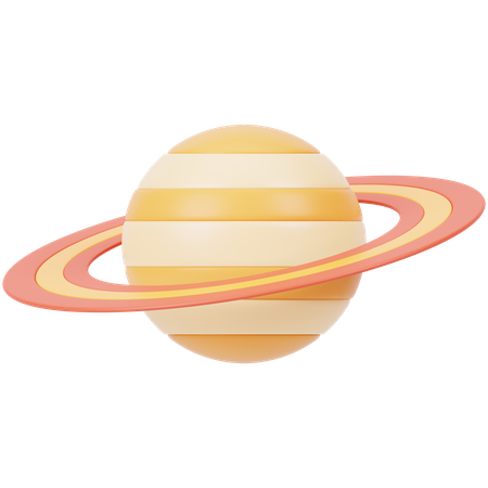 Saturno  3D Icon