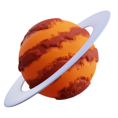Saturno  3D Illustration