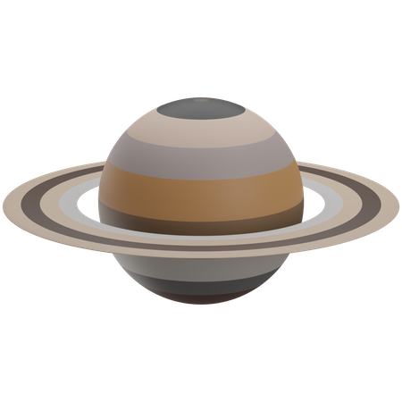 Saturno  3D Illustration