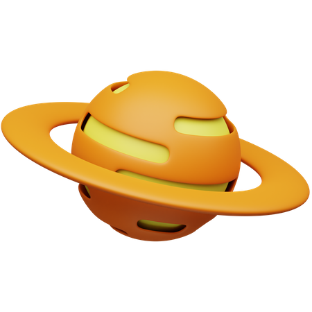 Saturno  3D Icon