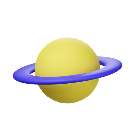 Saturno  3D Icon