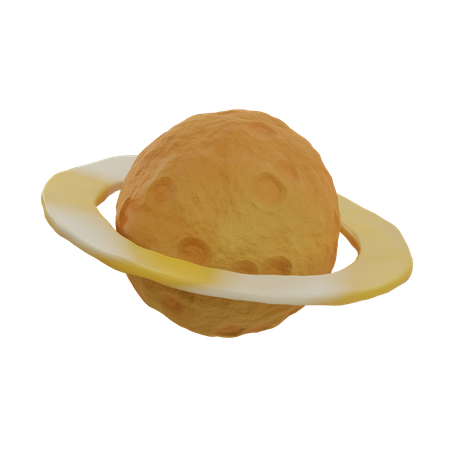 Saturno  3D Icon