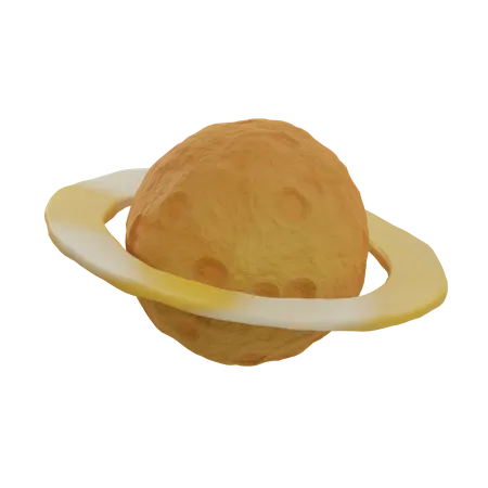 Saturno  3D Icon