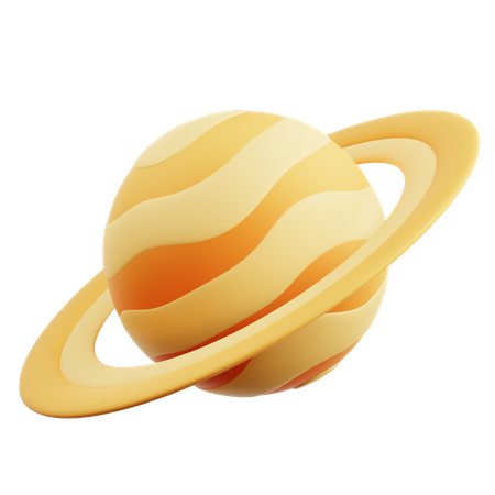 Saturno  3D Icon