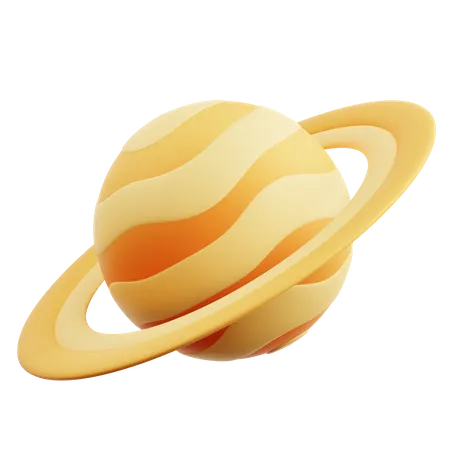 Saturno  3D Icon