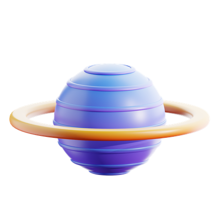 Saturnus  3D Icon