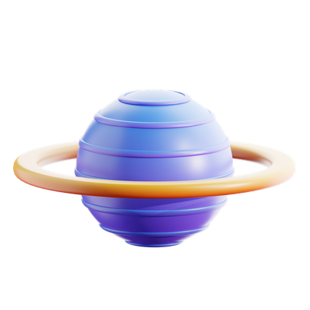 Saturnus  3D Icon