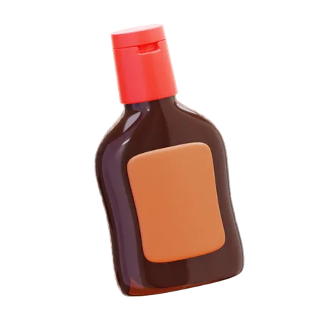 Sauce barbecue  3D Icon