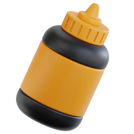 Sauce bottle  3D Icon