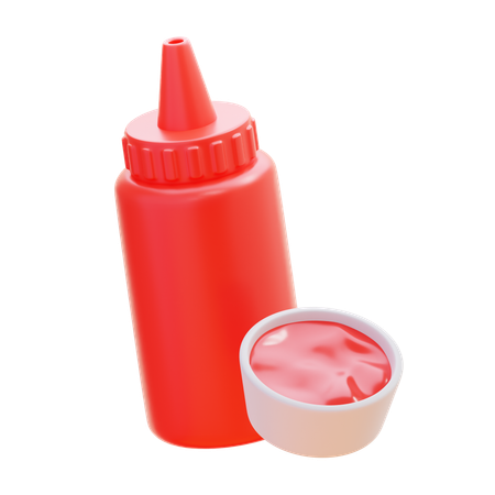 Sauce chili  3D Icon