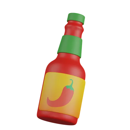 Sauce piquante  3D Icon