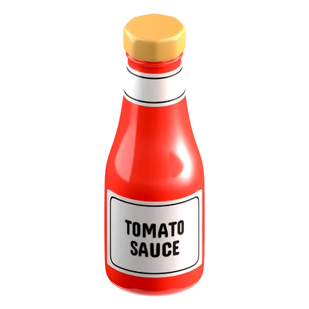 Sauce tomate 3D Icon