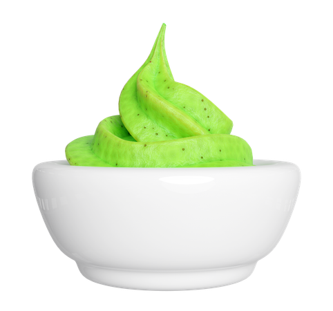 Sauce wasabi  3D Icon