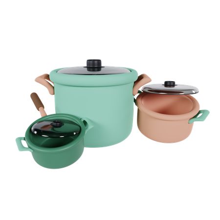 Saucepan  3D Icon