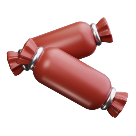 Saucisse  3D Icon