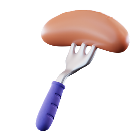 Saucisse  3D Icon