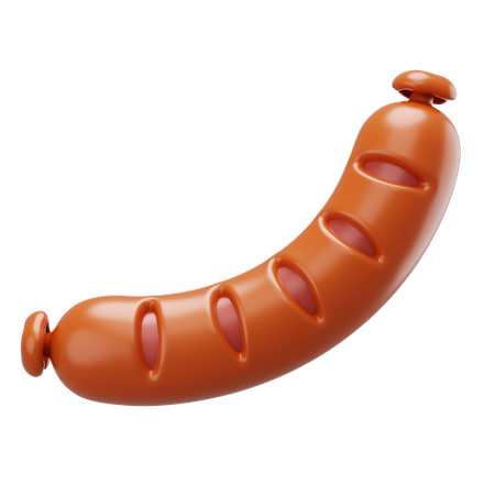 Saucisses  3D Icon