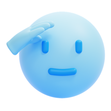 Saudando emoji  3D Icon