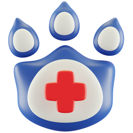 Saúde Animal  3D Icon