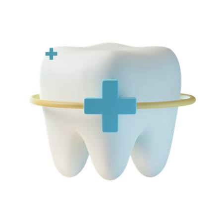Saúde dental  3D Icon