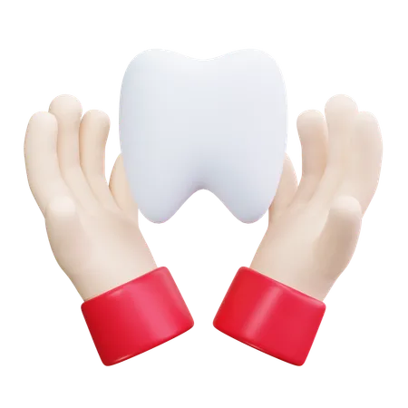 Saúde dental  3D Icon