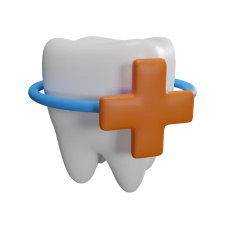 Saúde dental  3D Icon