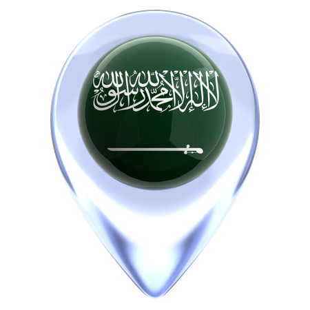 サウジアラビア  3D Icon