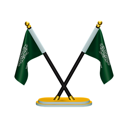 Saudi Arabia Flag  3D Icon